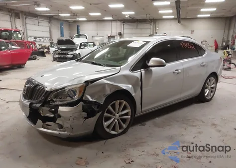 2015 Buick Verano Leather Group from USA, damaged, VIN 1G4PS5SKXF4214933